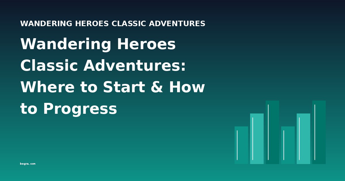 Wandering Heroes Classic Adventures: Where to Start & How to Progress
