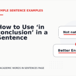 How to Use ‘in conclusion’ in a Sentence