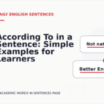 According To in a Sentence: Simple Examples for Learners