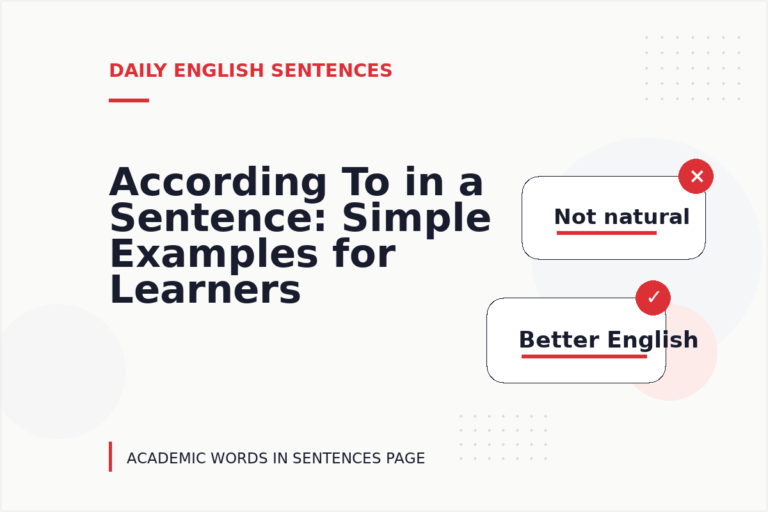 According To in a Sentence: Simple Examples for Learners According To in a Sentence: Simple Examples for Learners